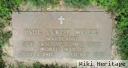 Paul Leroy Wood, Sr