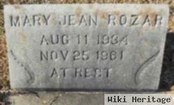 Mary Jean Rozar