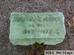 Sophronia D Herrick Fisher