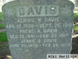 Phebe A Davis