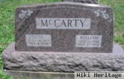 William H Mccarty