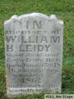 William H. Leidy