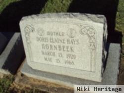 Doris Elaine Hays Hornbeek