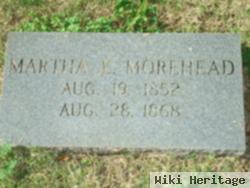 Martha E. Morehead