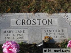 Mary Jane Bolyard Croston