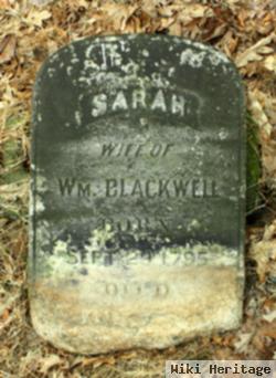 Sarah Morrison Blackwell