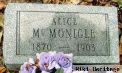 Fannie Alice Salkill Mcmonigle