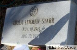 Leola Lehman Starr