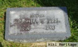 Martha "mattie" Woirhaye Peel