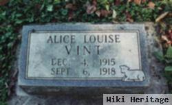 Alice Louise Vint