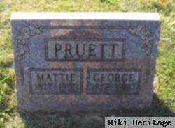 Martha Alice "mattie" Owen Pruett