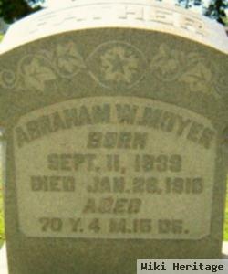 Abraham W Moyer