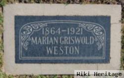 Marian I Griswold Weston