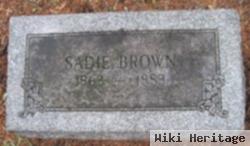 Sarah "sadie" Brown