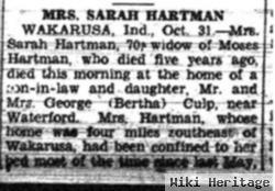 Sarah Berkey Hartman