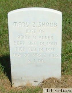 Mary Z. Shaub Auker