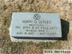 John Q Sutley