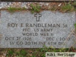 Roy E Randleman