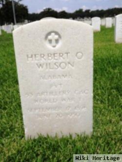 Herbert O Wilson