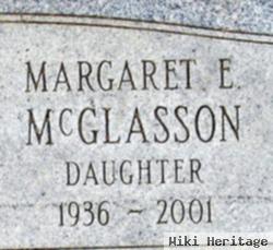 Margaret E Mcglasson