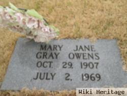 Mary Jane Gray Owens