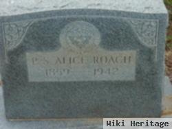 P S Alice Roach