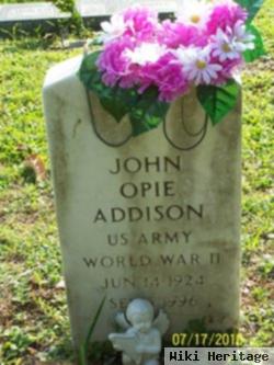 John Opie Addison