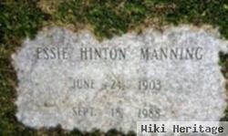 Essie Hinton Manning