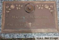 Marie H Marshall