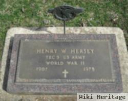 Henry W. Hersey