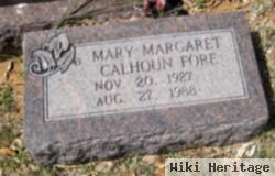 Mary Margaret Calhoun Fore