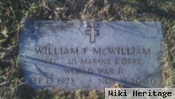 William F. Mcwilliam