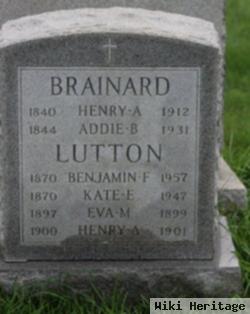 Benjamin F Lutton