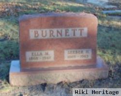 Ella M Burnett