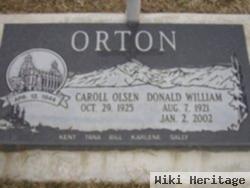 Donald William Orton