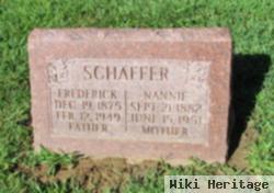 Nannie Schaffer