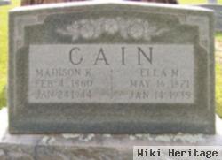 Ella M Blackwell Cain