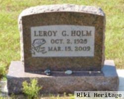 Leroy G Holm