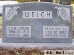 Ollie Sarah Cason Welch