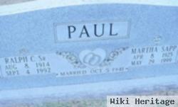 Ralph C Paul, Sr