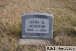 Anna D Christofferson Johnson