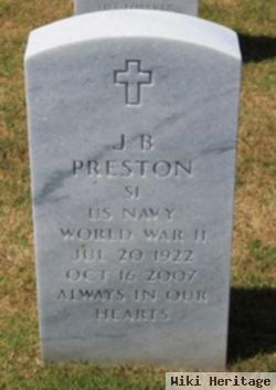 J B Preston