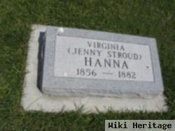 Virginia "jenny" Stroud Hanna