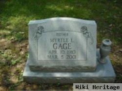 Myrtle L. Gage