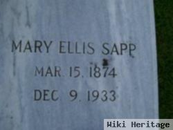 Mary E. Ellis Sapp