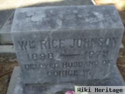 William Rice Johnson