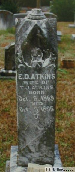 Elizabeth D "bettie" Stanley Atkins