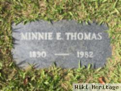 Minnie E. Thomas