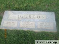 Edgar M Gordon