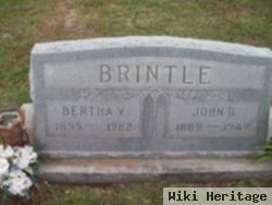 Bertha V. Mcanally Brintle